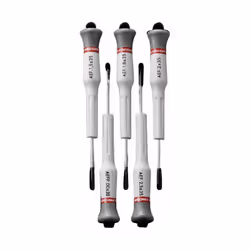 - Ces tournevis sont vendus sans le coffret - 5 Tournevis Protwist Microtech Caractéristiques et avantages: - Les poignées on ...