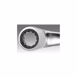 Type de clé = Clé à cliquet Mesure métrique = 8 mm, 9 mm Longueur hors tout = 128 mm Double terminaison = Oui Finition = Chro ...