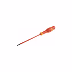 Type de pointe = Plate Dimensions de la pointe = 0,8 x 4 mm Type de tournevis = Standard Conforme VDE/1000V = Oui Longueur de ...