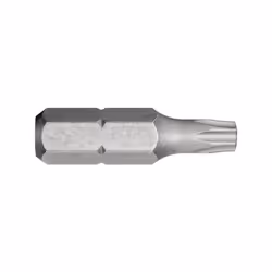 Caractéristiques : Embouts standard, série 1 Sortie 1/4" - 6,35 mm Domaine d'application : Pour vis Torx Pour vissage manuel  ...