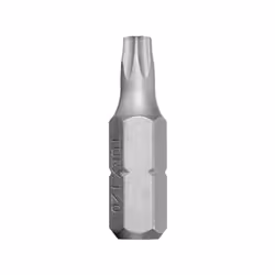 Caractéristiques : Embouts standard, série 1 Sortie 1/4" - 6,35 mm Domaine d'application : Pour les vis inviolables Torx Plus ...