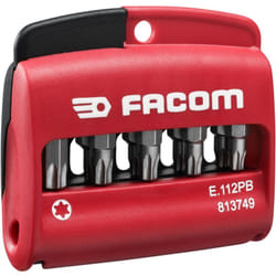 FACOM - Jeu de 10 embouts Torx 1/4 25 mm - E.112PB - Ce produit de marque Facom est neuf.