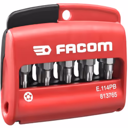 Description générale Ce jeu mixte de 10 embouts Torx Plus® Tamper résistant 1/4'' E.114PB est idéal pour visser et dévisser m ...