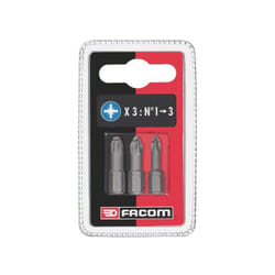 Lot de 3 embouts 25mm Facom ED1J3