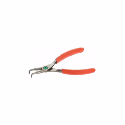 Type de pince = Pince à circlips Longueur hors tout = 130 mm Matériau = Acier Gamme de taille de circlips = 8 ? 13 mm Pour le ...