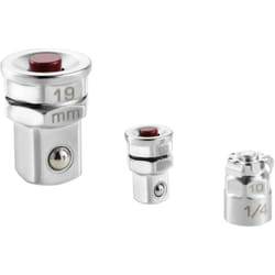 Lot de 2 adaptateurs pour clé vers carré 1/4' et 1/2' - 467.ADAPT10-19 - Ce produit de marque est neuf. - Facom
