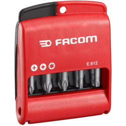 Facom - Jeu de 10 embouts de 50 mm à gorge 1/4' - série 1 - E.612PB - Ce produit de marque est neuf.