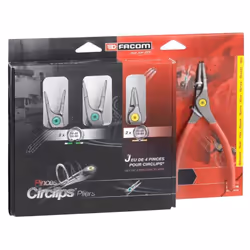 Facom Jeu de 4 pinces à Circlips®