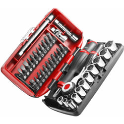 Jeu de clés à cliquet Facom R.360NANOPB 1/4'' Carré 38 outils