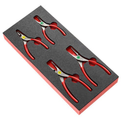 Module mousse de 4 pinces Circlips FACOM BR droite - MODM.PCSNPB