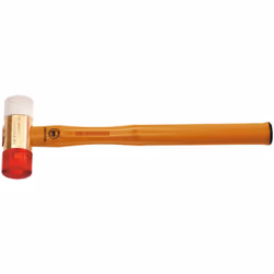 208A : Massettes série "lourde" corps acier. Embouts : EC - EB Poids : 0,615 kg Diamètre embout : 40 mm