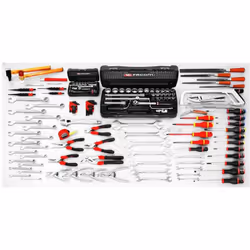 Description générale Ce pack premium FACOM est composé de 165 outils spécialement sélectionnés pour les mécaniciens. Il compr ...