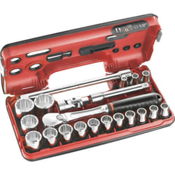 Facom Jeu de clés à douille métrique 1/2" (12.5 mm) 21 pièces SL.DBOX112PB D76238