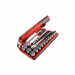 Description générale Le coffret DBOX de Facom comprend un ensemble complet et pratique de douilles 1/2'' 6 pans, idéal pour l ...