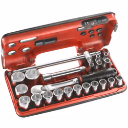 Contenu de la Livraison :Cliquet réversible haute performance 1/2" - SL.161 Clé à douille 1/2" : S.H - Clé à douille 1/2", 6 ...