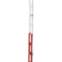 Chaine de balisage pour zones de sécurité - FACOM - EV.CH-RN - 25m - Maillons 73mm - Rouge et blanc