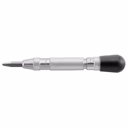 Facom 257A, Chasse goupille, Acier, Noir, Argent, Noir, Argent, 163 mm, 7 mm
