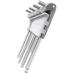 Facom 83SHST.JP9A 6 pans intérieurs Jeu de clés mâles coudées 1.5 mm, 2 mm, 2.5 mm, 3 mm, 4 mm, 5 mm, 6 mm, 8 mm, 10 mm