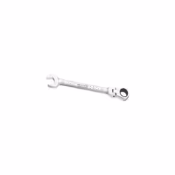 Type de clé = Clé mixte à cliquet articulée Mesure impériale = 11/16pouce Finition = Chrome satiné Longueur hors tout = 191 m ...
