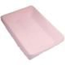 Housse matelas à langer élastiquée - BABYCALIN - Rose - 50x71cm - Éponge 80% coton 20% polyester
