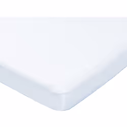 Babycalin Housse alèse tissu 3D 60 x 120 cm, Blanc
