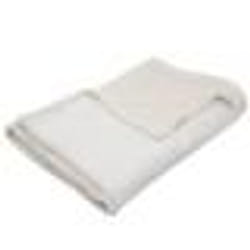 BABYCALIN Couverture Bébé Ecru Flanelle - 75 x 100 cm