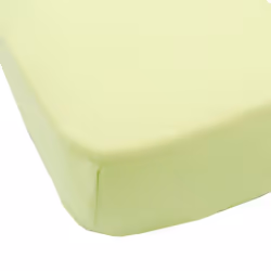 BABYCALIN Drap Housse Bébé Vert 60 x 120 cm Jersey 130gr/m²