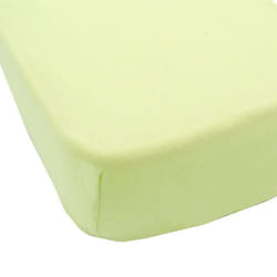 BABYCALIN Drap Housse Bébé Vert 60 x 120 cm Jersey 130gr/m²