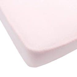 BABYCALIN Drap Housse Bébé Jersey Rose 70 x 140 cm 130gr/m²