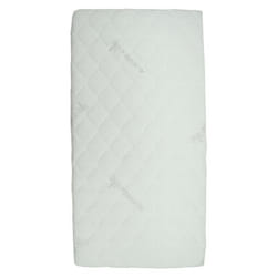 BABYCALIN Matelas de lit 24kg/m3 déhoussable Aloe Vera 70x140x10cm