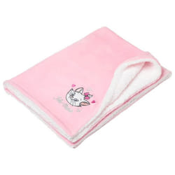 Couverture bébé 75x100 cm Marie Jolie - Couverture pour bébé naissance bi-matière