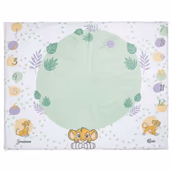 Tapis de jeu en PVC 72x92 cm avec étapes bébé - Roi Lion Cosy Time