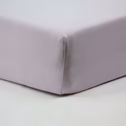 Drap-housse 60x120 cm en Coton Lilas