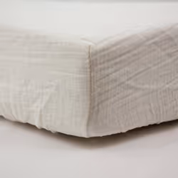 Drap housse 70x140 cm Écru - Drap housse bébé en Gaze de coton