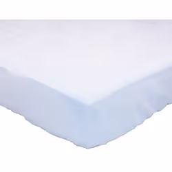 Babycalin Housse alèse éponge bambou imperméabilisée 60 x 120 cm, Blanc