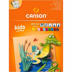 Canson C400015601, papier d'art, 185 g/m², 10 feuilles