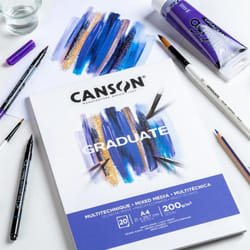 Canson Graduate papier d'art 20 feuilles
