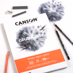Canson Graduate, papier d'art, 96 g/m², 40 feuilles