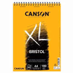 Canson XL Bristol, Papier à lettres, 180 g/m², 50 feuilles