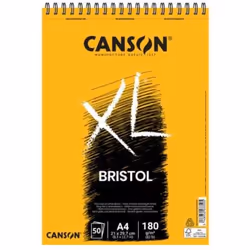 Canson XL Bristol, Papier à lettres, 180 g/m², 50 feuilles