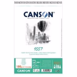 Canson 1557, papier d'art, 180 g/m², 30 feuilles