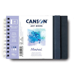 Carnet spirale - Canson - C31200L003 - 48 pages - Papier aquarelle - Grain fin - 300g/m²
