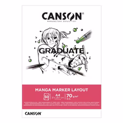 Canson C31250P024, papier d'art, 70 g/m², 50 feuilles