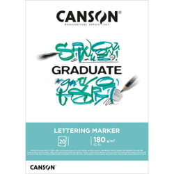 Canson Graduate Lettering Marker Papier à lettres 20 feuilles