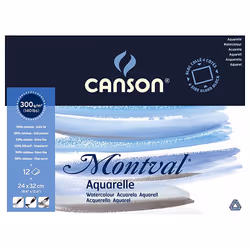 Canson Montval, Papier à lettres, 300 g/m², 12 feuilles