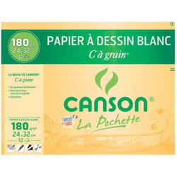 Canson C200027102 papier créatif papier d'art 12 feuilles