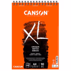 Canson XL Sketch, Papier à lettres, 90 g/m², 20 feuilles