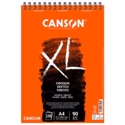 Canson XL Sketch, papier d'art, 90 g/m², 60 feuilles