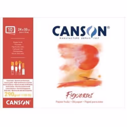 Canson Figueras, papier d'art, 290 g/m², 10 feuilles