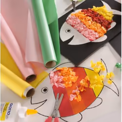 Canson C200992667 papier crêpon Vert